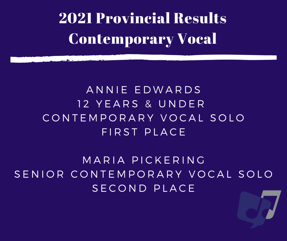 2021 Contemporary Vocal
